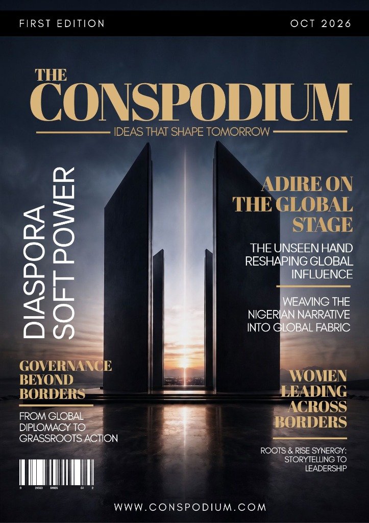 The Conspodium Magazine First Edition Cover